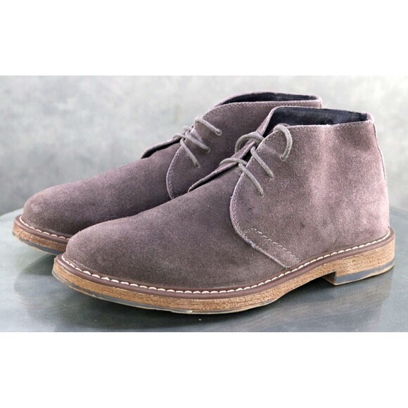 Joseph Abboud Collection Men's Desert Boots Size Suede Gray